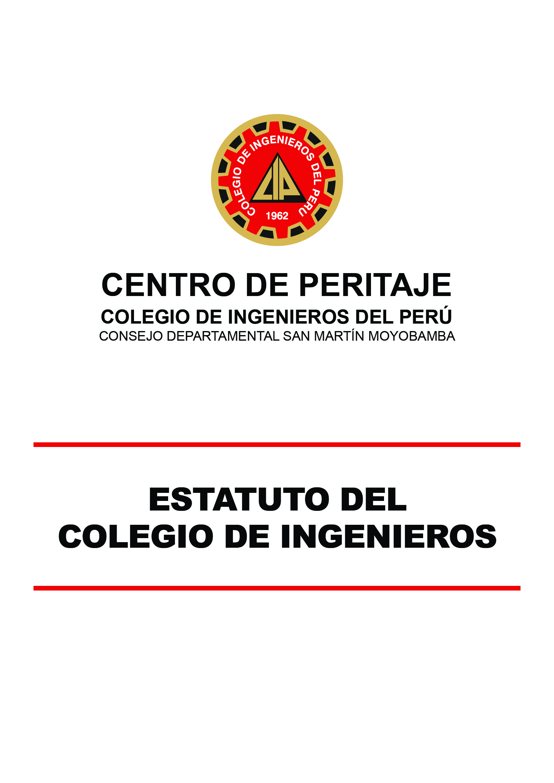 Estatuto del Colegio de Ingenieros