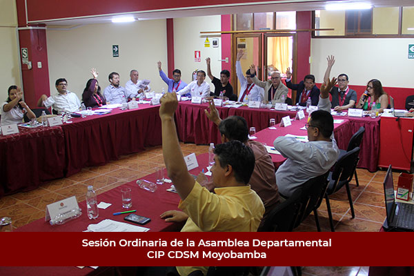 Desarrollo de Sesión Ordinaria de la Asamblea Departamental