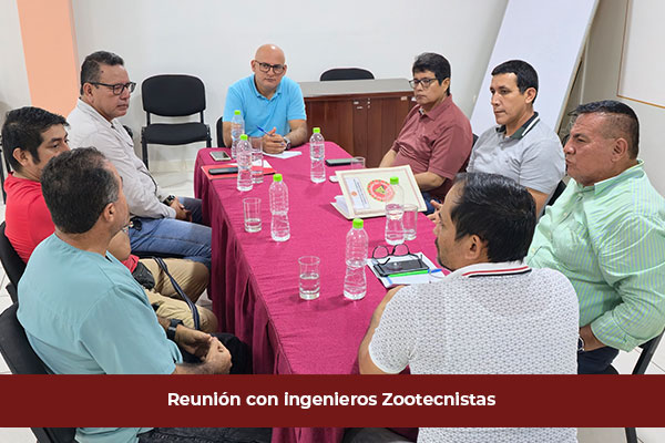 Junta Directiva recibe solicitud para la conformación del Capítulo de Zootecnia