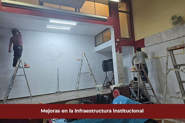 Mejoras en la infraestructura institucional al servicio de nuestros colegiados