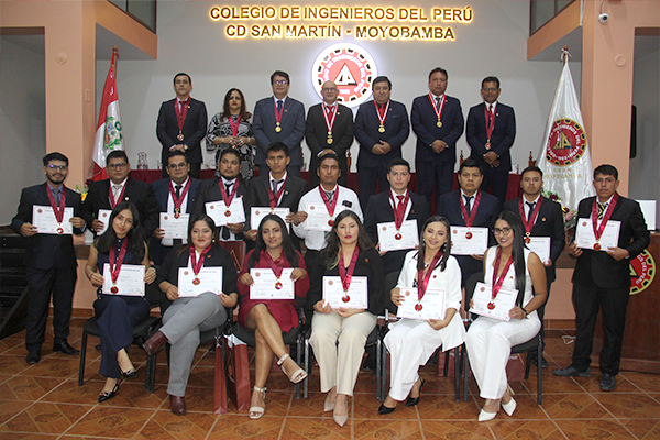Ceremonia de colegiatura - abril 