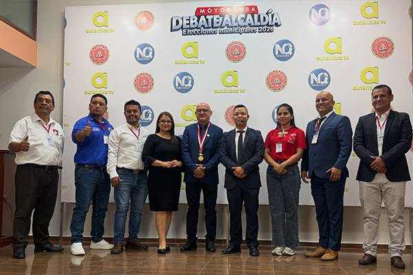 EL CIP MOYOBAMBA Y MEDIOS DE COMUNICACIÓN ORGANIZAN CON ÉXITO “EL DEBATE DEFINITIVO” CON CANDIDATOS A LA ALCALDÍA PROVINCIAL