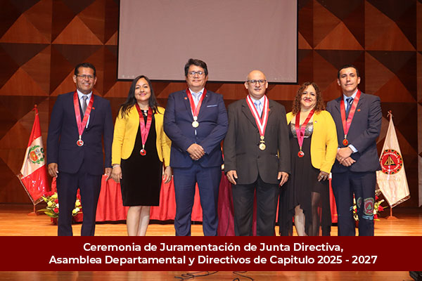 Nueva Junta Directiva del CIP Moyobamba asume el reto de  inicio de un nuevo periodo de gestión