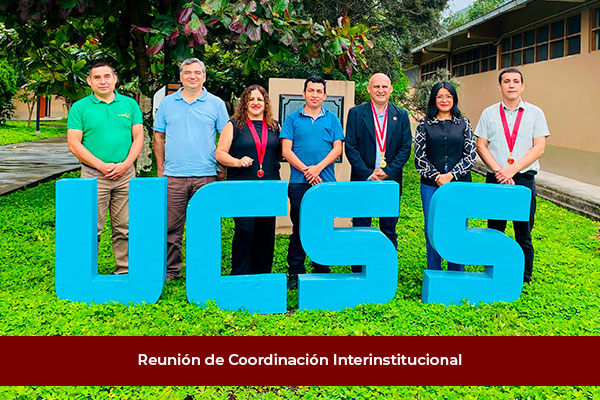 Reunión de Coordinación Interinstitucional con la UCSS