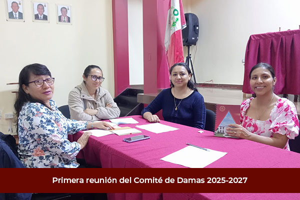 Primera reunión del Comité de Damas periodo 2025 - 2027