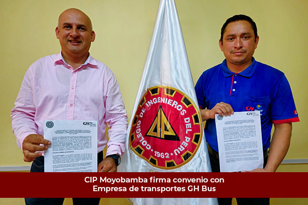 FIRMA DE CONVENIO CON GH BUS